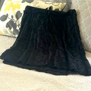 Max studio A-line, midi skirt, size medium